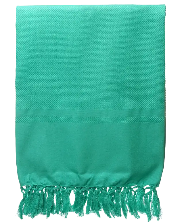 Fouta dhoti Curcuma and fouta dhoti Lagon by Karawan