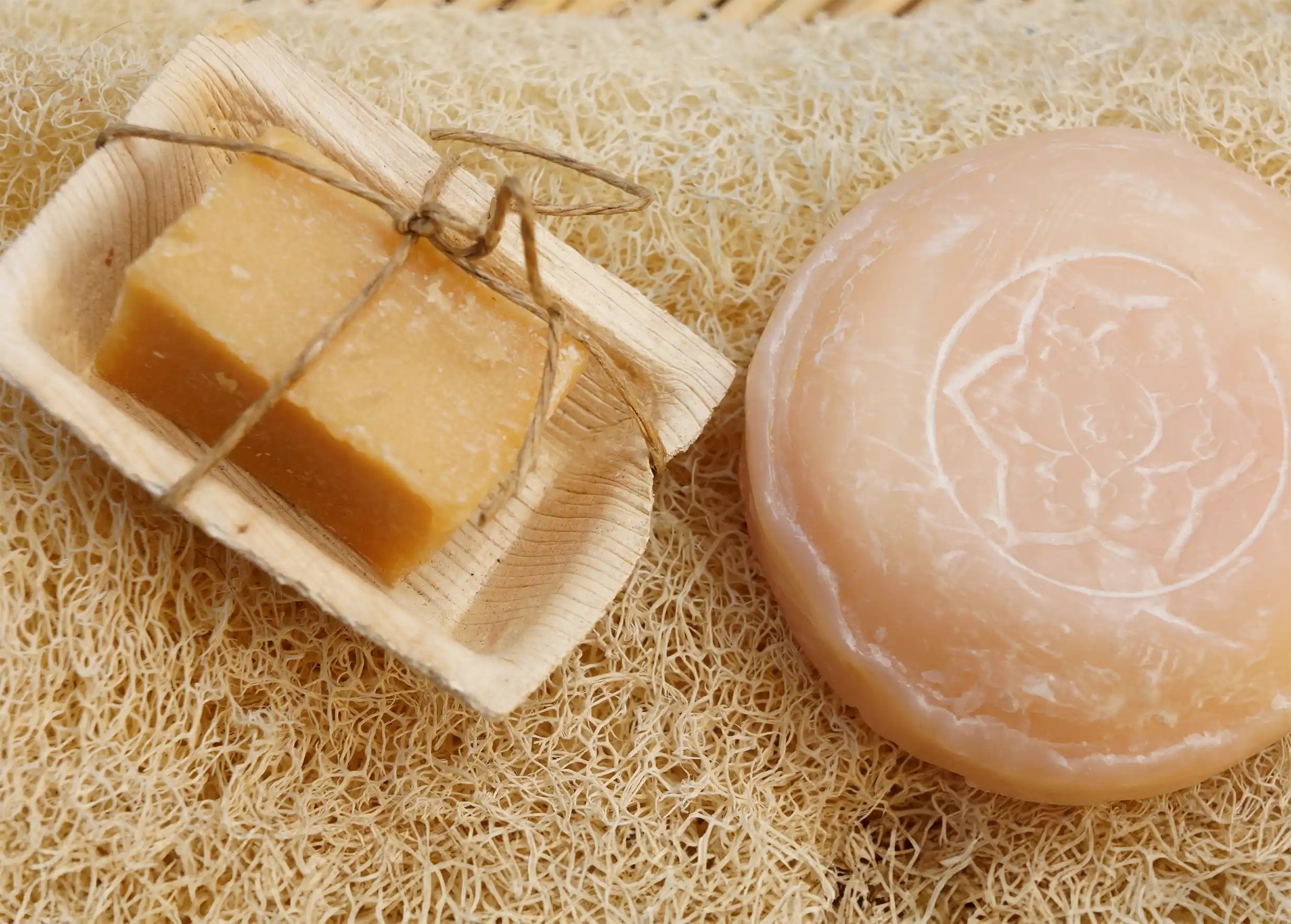 Mini ayurvedic bergamot soap 20g and ayurvedic bergamot soap 100g