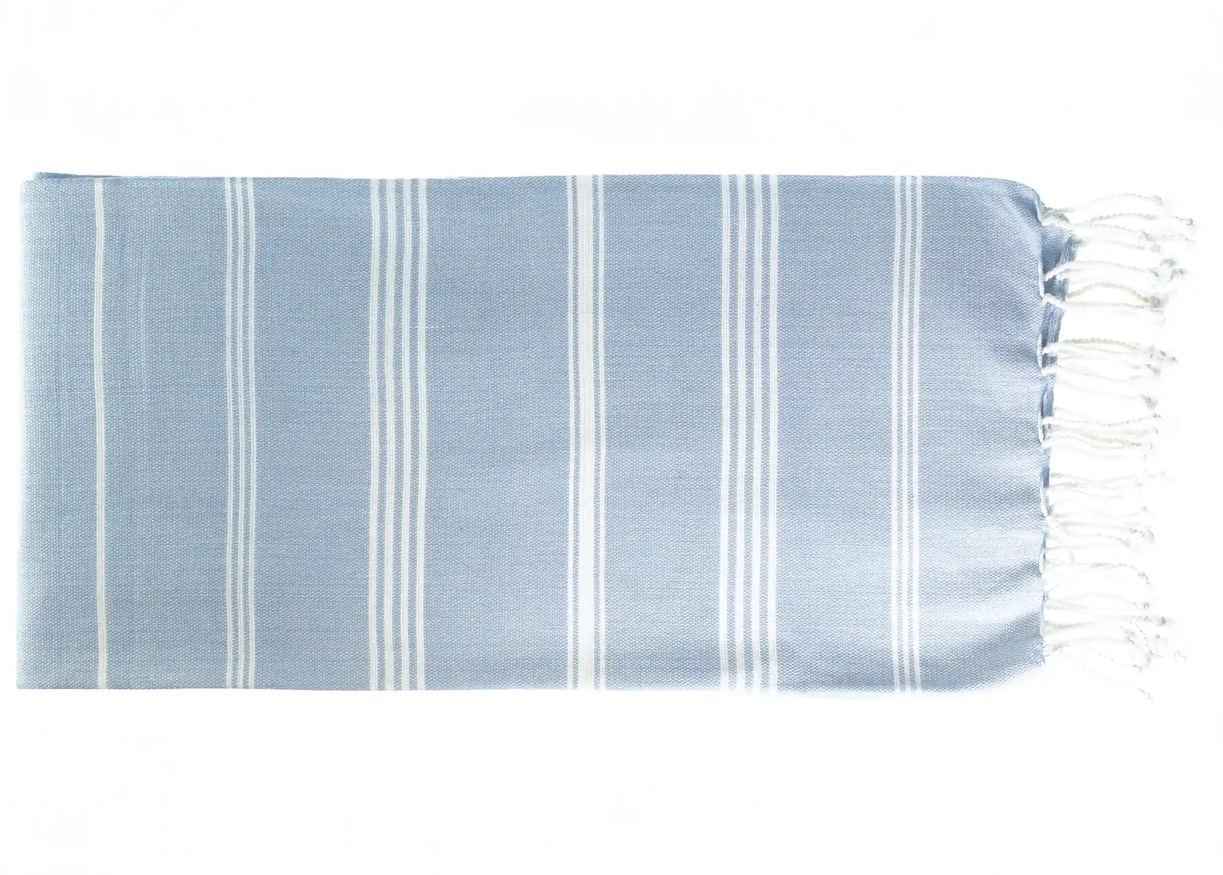 Fouta coton bio Nuage Hammam, photo prise en packshot Fouta coton bio Nuage Hammam, photo prise en packshot