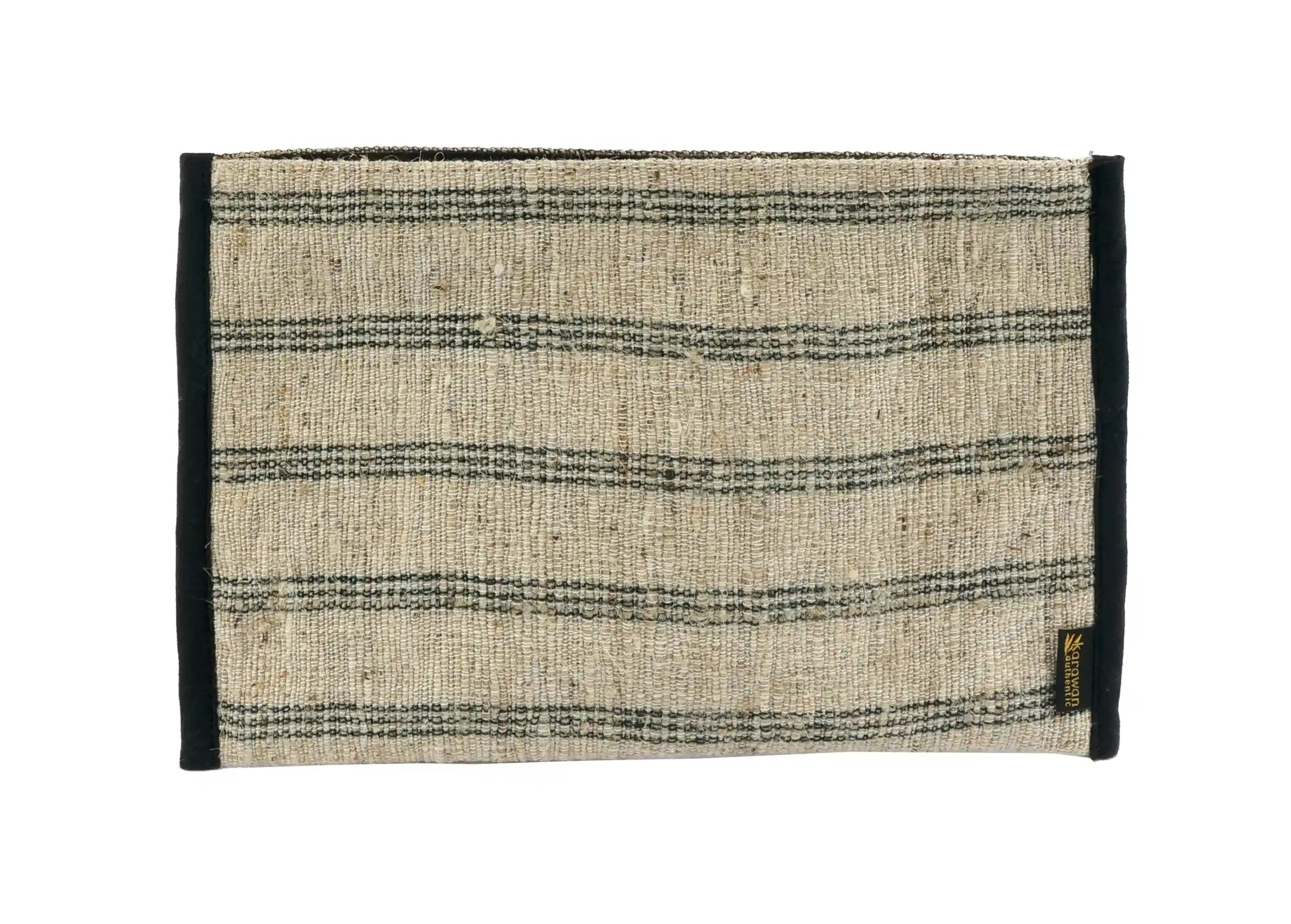 Himalayan nettle and hemp zip pouch