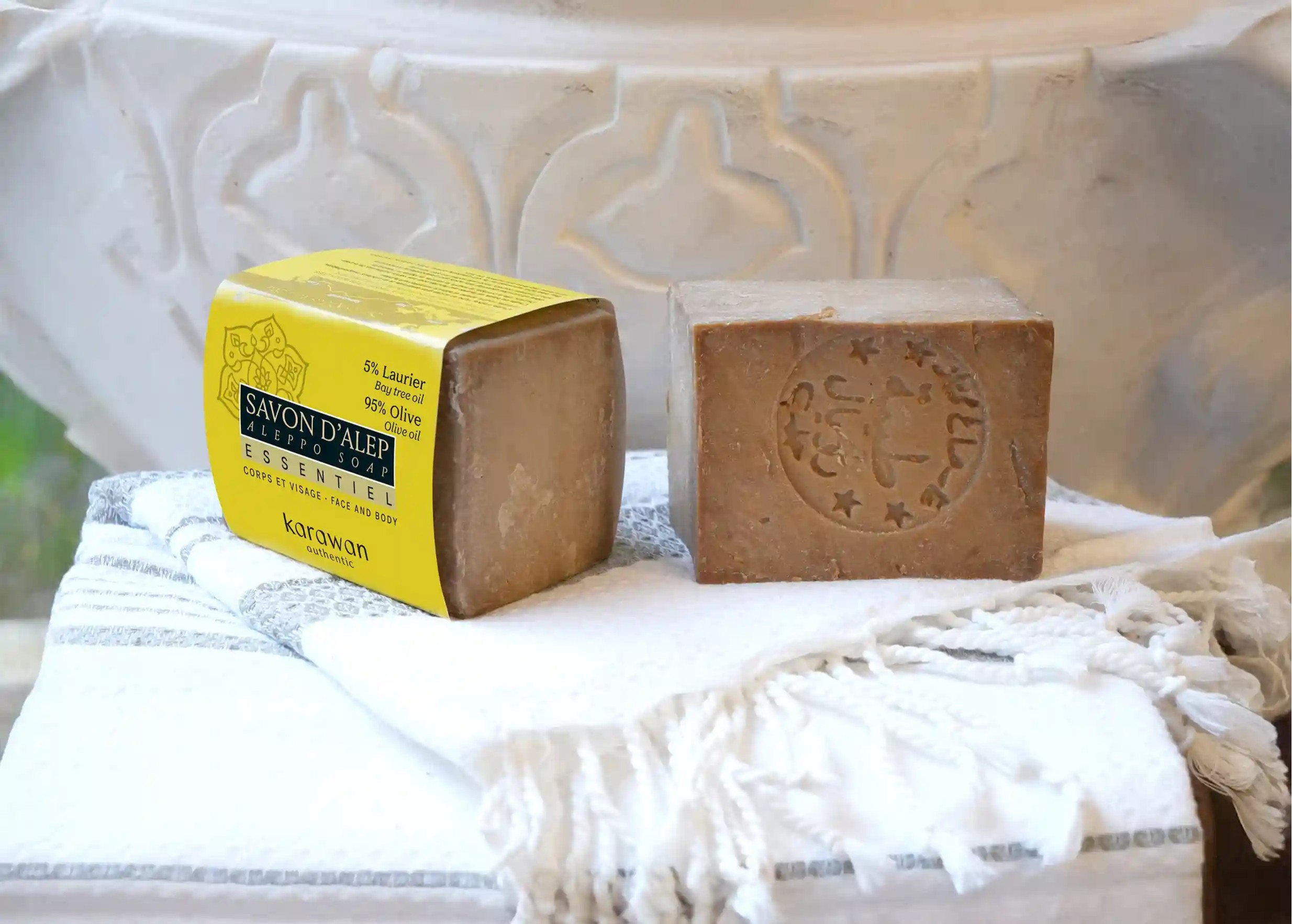 Essential Aleppo Soap – 5% Laurel tree oil