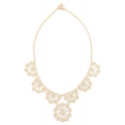 Collier "Hawa" Beige crème
