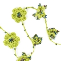Long Necklace "Crystal" Cactus