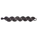 Bracelet "Melin" Carbon black