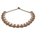 Necklace "Eda" Golden sand