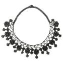 Collier "Sonya" Noir carbone