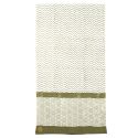 Sarong-scarve Zigblock, Olive Green