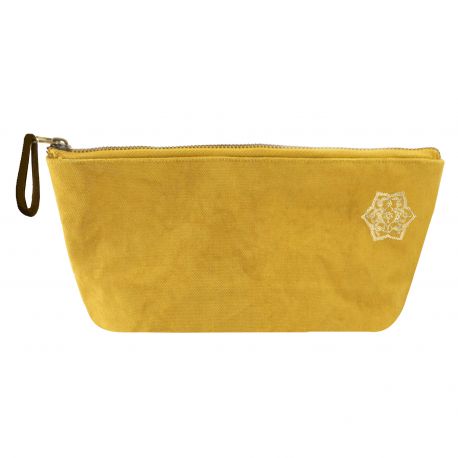 Toiletry kit small size "SHADE" saffron