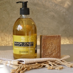 Liquid Aleppo soap Cosmos organic certified*