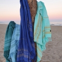 Fouta "Sand", Greenery