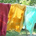 Fouta "Sand", Greenery