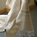 Fouta "White Sand Lurex", Brique
