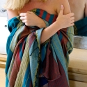 Fouta "Ebene" Redblue