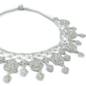 Collier "Sonya" Gris nuage