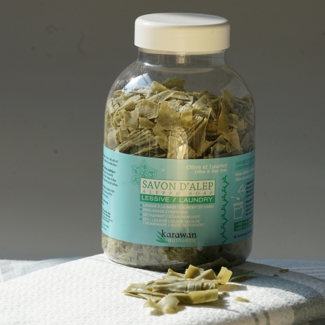 Aleppo soap in flakes for the bath 100g
