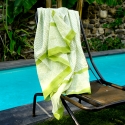 Sarong-scarve Zigblock, Bamboo green