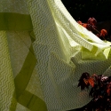 Sarong-scarve Zigblock, Bamboo green
