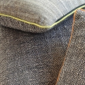 Large Rectangular cushion "Nettle and Silk" bamboo