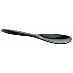 Spatula in black horn