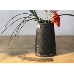 Pot haut en pneu recyclé