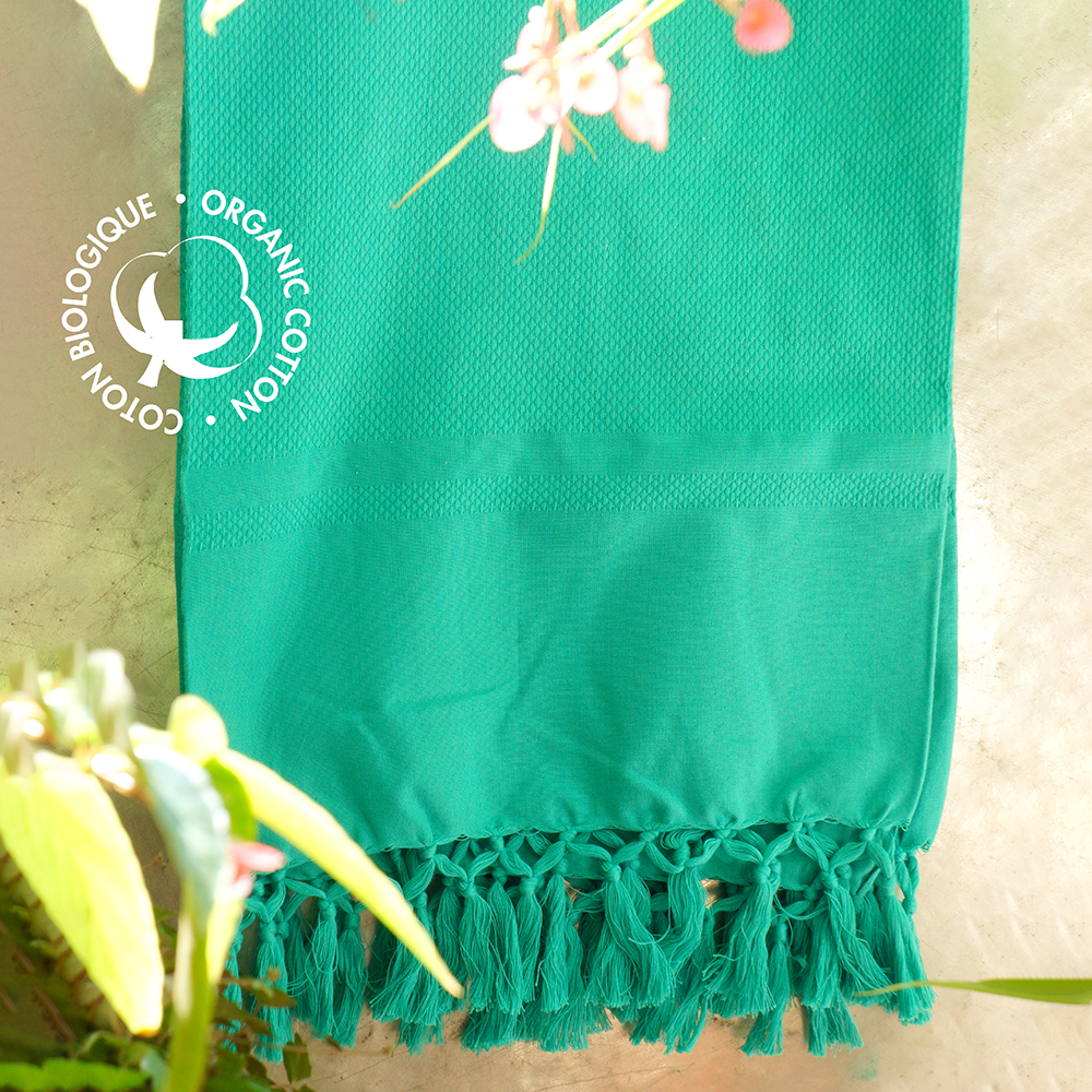 Fouta dhoti Kochi bergamote 50x100
