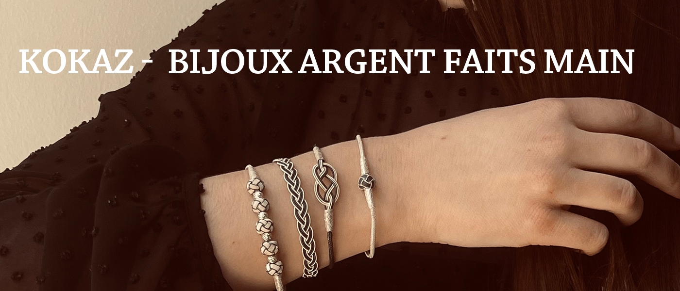 KOKAZ, bijoux argent faits main